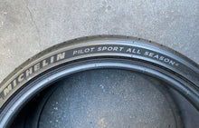 Load image into Gallery viewer, (2) 255/35ZR21 Michelin Pilot Sport All Season  OEM Tesla w/99% Tread Life. Local Pickup Only.