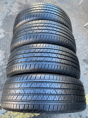 (4) 235-55-19 Continental Cross Contact LX Sport w/ 98% Tread Life. Local pickup only.