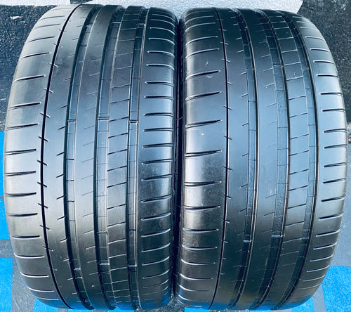 (2)265-35-21 Michelin Pilot Super Sport TO 9/32 Tread Life, Local Pickup Only!