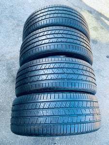 (4) 255/45R20 Continental Cross Contact LX Sport w/95% Tread Life. Local Pickup Only.