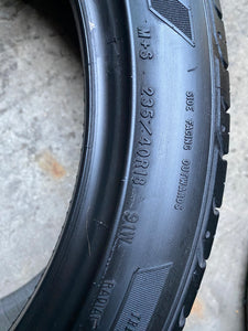 (4) 235-40-18 Goodyear Eagle Sport w/ 98% Tread Life. Local pickup only.