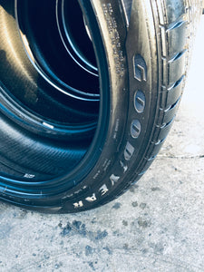 (4) 245/45R20 Goodyear Eagle RS-A Carbon Fiber Tires w/98% Tread Life. Local Pickup Only.