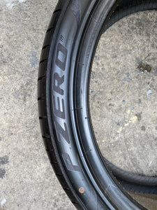 (4) 255/40R21 Pirelli P Zero PZ4 Tires w/95% Tread Life. Local Pickup Only.