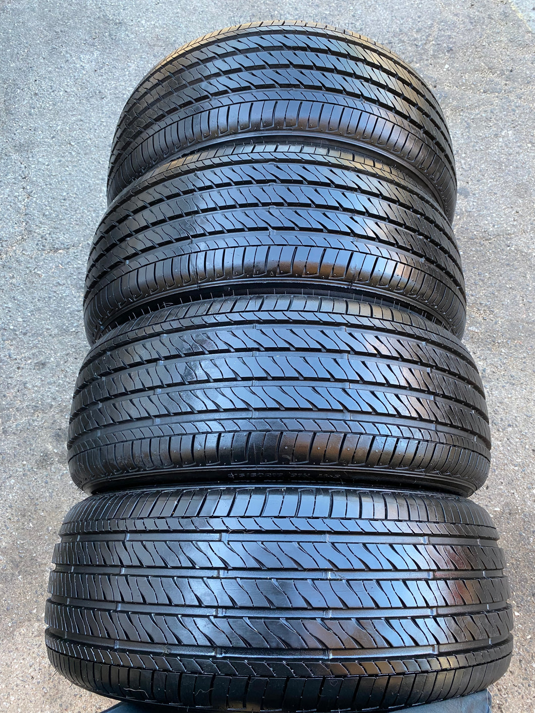 (4) 215/50R17 91H Firestone FT140 Tires w/98% Tread Life. Local Pickup Only.