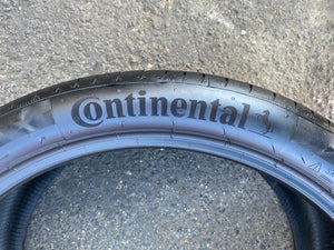 (2) 275/35R22 YXL Continental Premium Contact 6 w/95% Tread Life. Local Pickup Only.