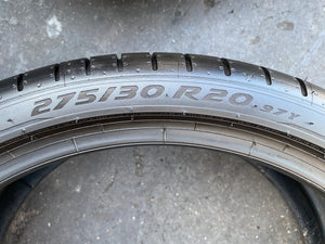 (2) 275/30R20 Pirelli P Zero Run Flat PZ4 Tires w/90% Tread Life. Local Pickup Only.