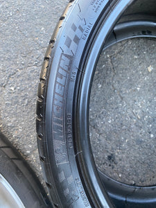 (2) 335/25ZR20 99Y Zp Michelin Pilot Sport A/S3+ w/98% Tread Life. Local Pickup Only.