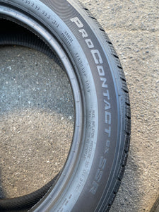 (4) 235/50R19 Continental Pro Contact SSR Run Flat Tires w/95% Tread Life. Local Pickup Only.