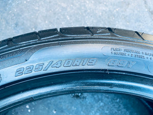 (4) Staggered 255/35R19 & 225/40R19 Goodyear Eagle F1 Asymmetric 2 Run Flats w/98% Tread Life. Local Pickup Only.