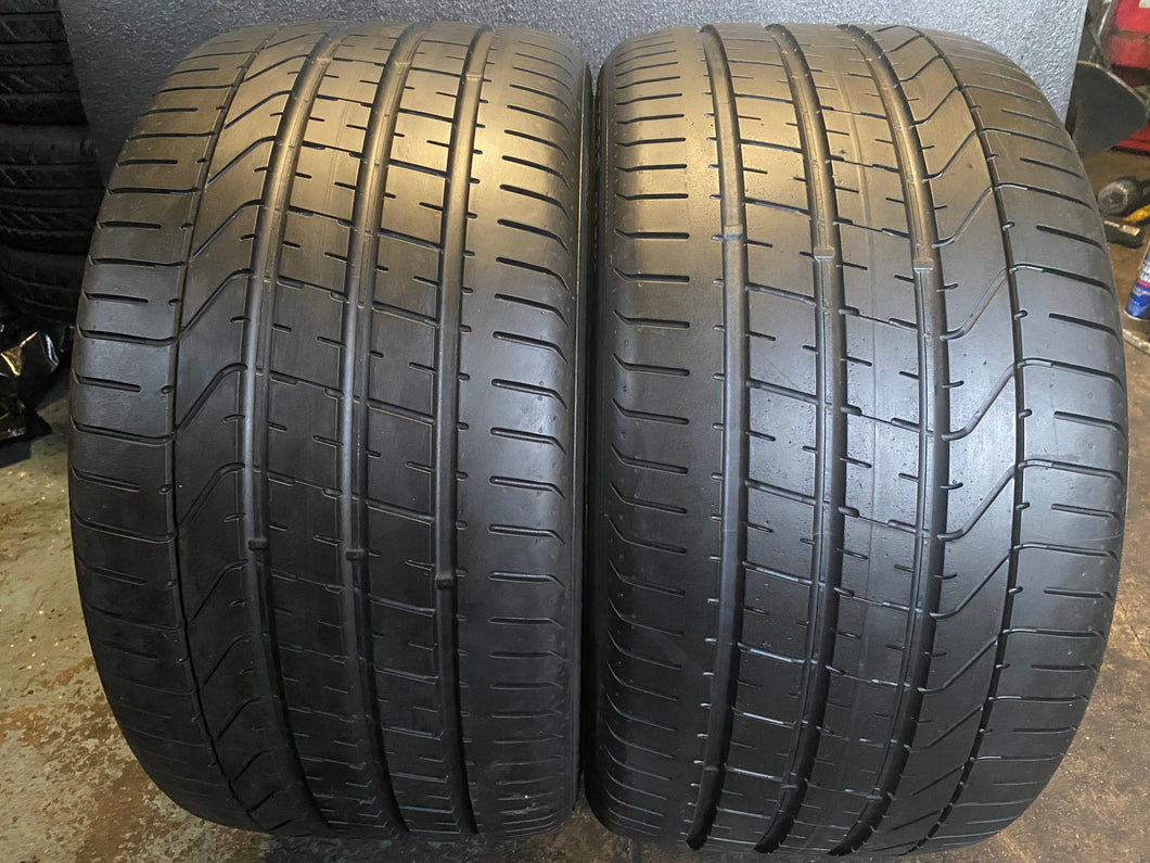 Two Used 315/30ZR22 107Y Pirelli P Zero No with 90% Life