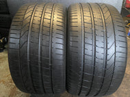 Two Used 315/30ZR22 107Y Pirelli P Zero No with 90% Life
