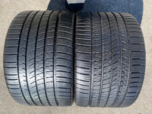 Load image into Gallery viewer, (2) 335/25ZR20 99Y Zp Michelin Pilot Sport A/S3+ w/98% Tread Life. Local Pickup Only.