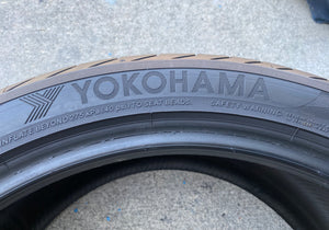 (4) 295/35R21 Yokohama Advan Sport w/95% Tread Life. Local Pickup Only.