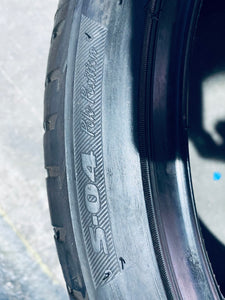 (2) 285-30-19 Bridgestone Potenza S04 with W/99%Full Tread" Life. Local Pickup Only.